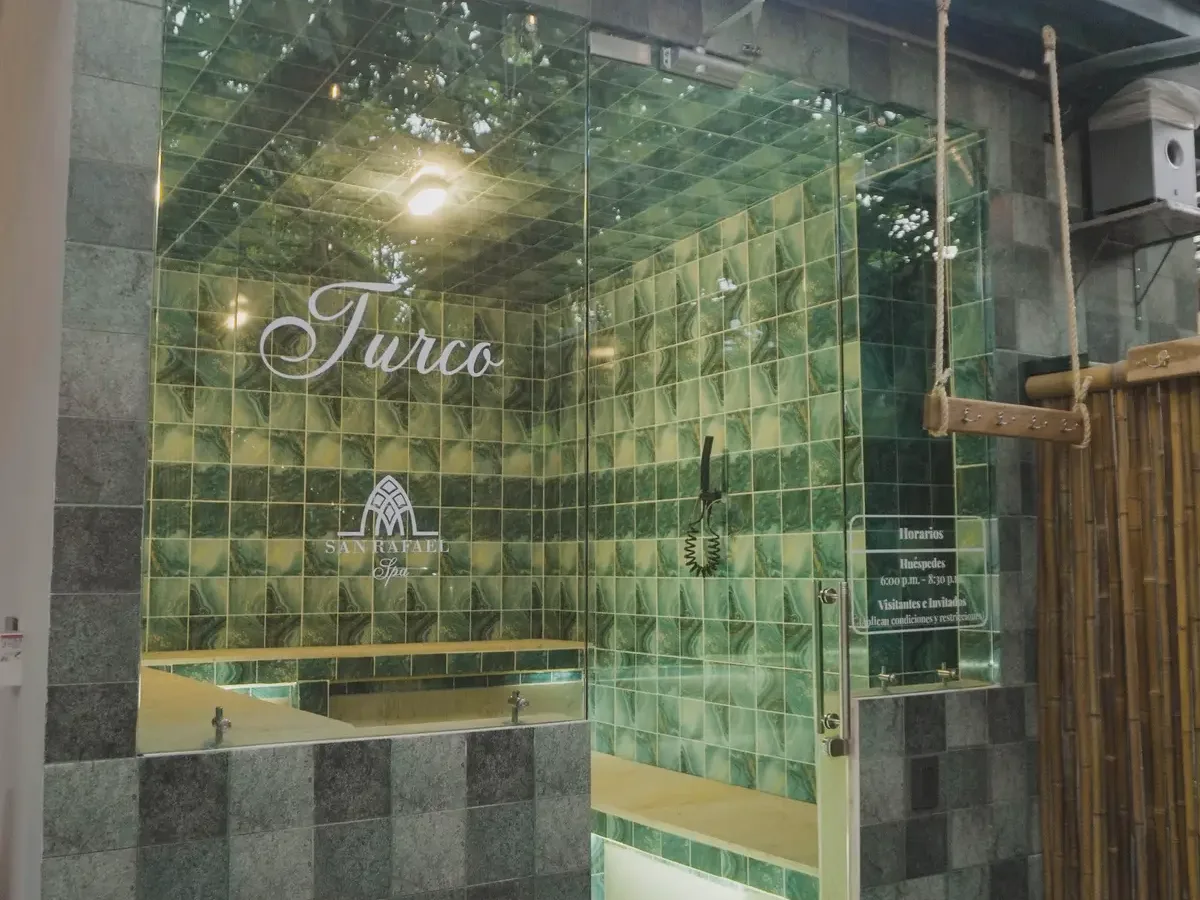 Baño turco del spa